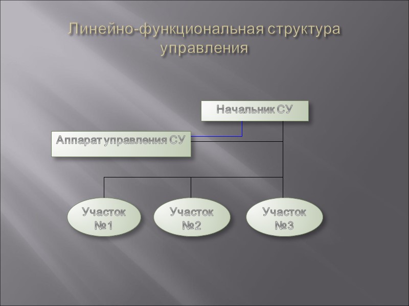 Линейно-функциональная структура управления Линейно-функциональная структура управления